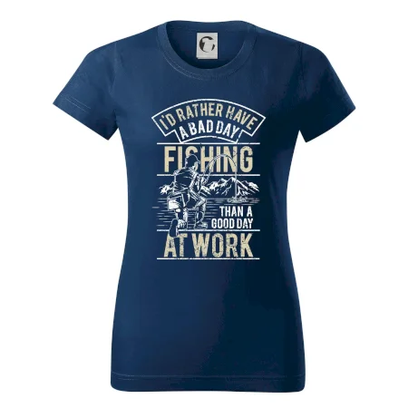 Fishing at work