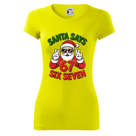 Santa says 67