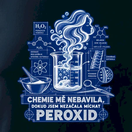 Chemie mě nebavila dokud jsem nezačala míchat peroxid