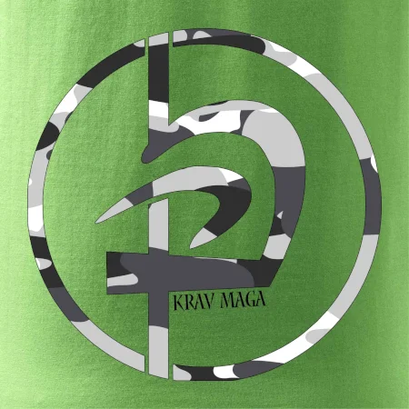 Krav maga  maskáčový nápis