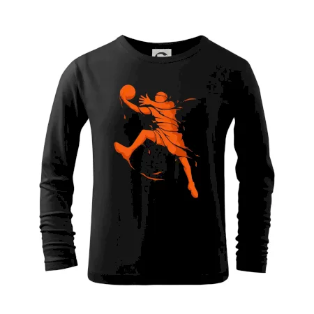 Basketball player splash