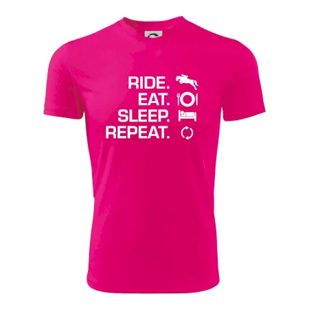 Ride Eat Sleep Repeat koně