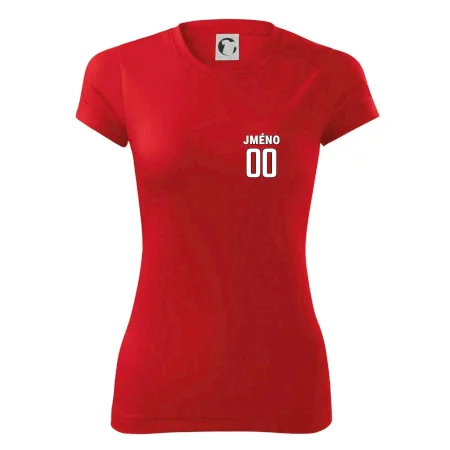 Florbalový  dres - vlastní jméno a číslo