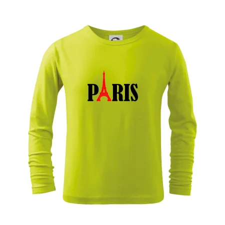 Paris nápis Eiffelova věž