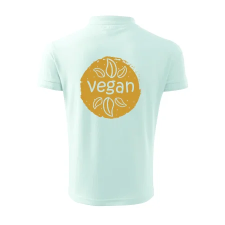 Vegan hnědá kruh