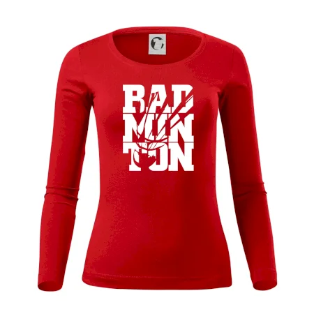 Badminton nápis
