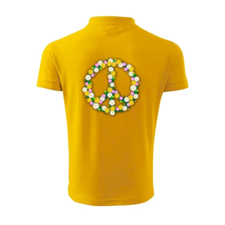 Peace symbol kopretiny