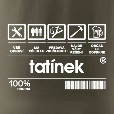 Čárový kód - Tatínek
