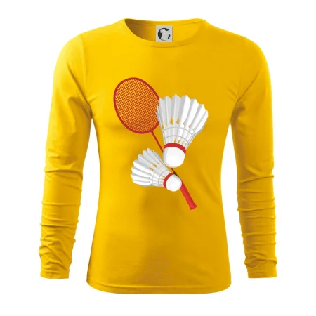 Badminton - pálka a košík