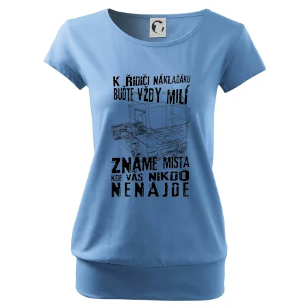 K řidiči náklaďáku buďte vždy milý