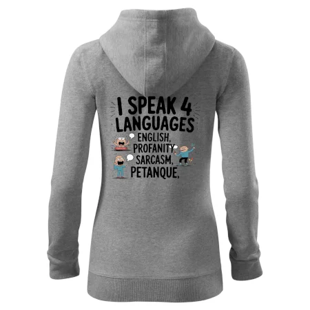 I speak 4 language - Petanque