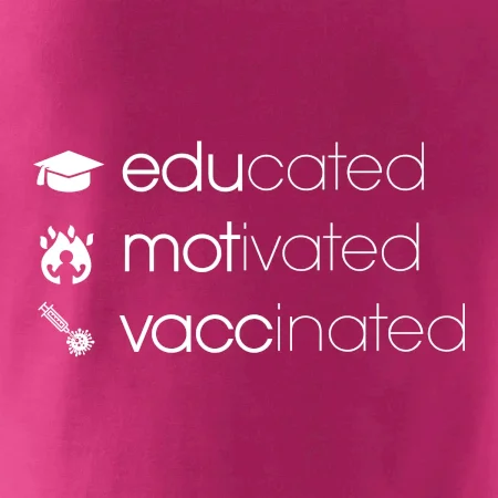 Educated motivated vaccinated
