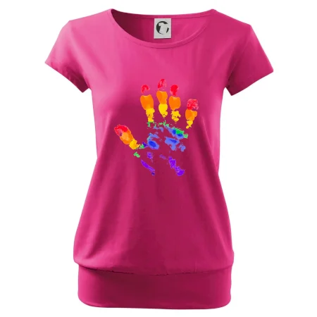 LGBT hand print