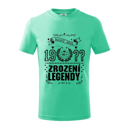 Zrození legendy - pro všechny - vlastní letopočet