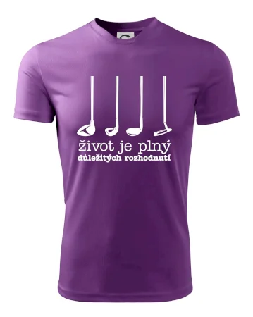 Golf - důležitá rozhodnutí