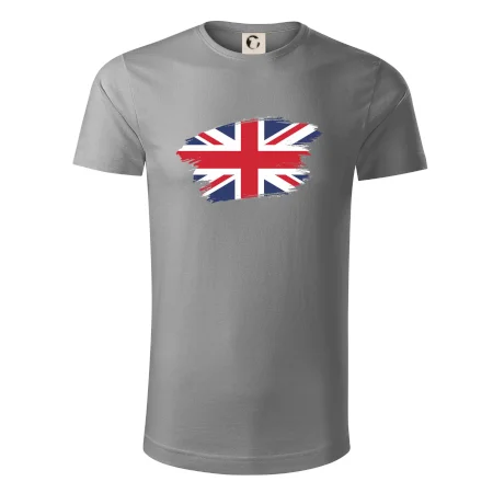 Britská vlajka roztrhaná