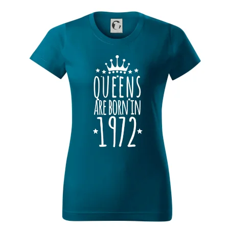 Queens are born in 1972