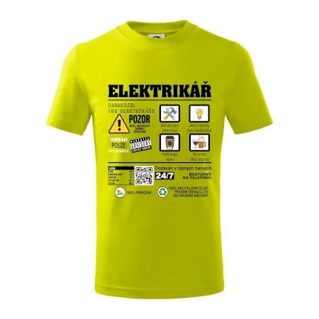 Profese - informace o produktu - elektrikář