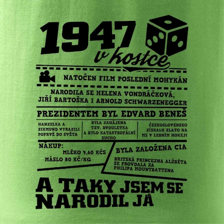 1947 v Kostce