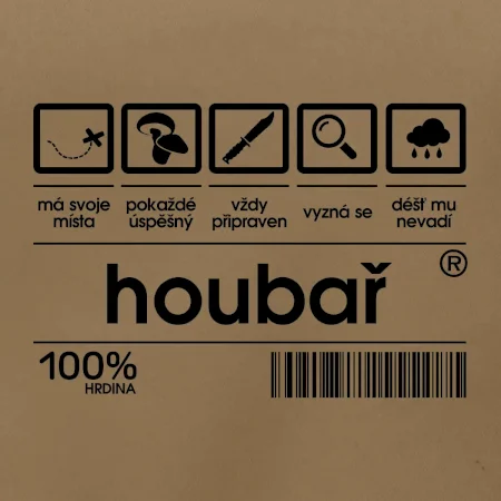 Čárový kód - Houbař