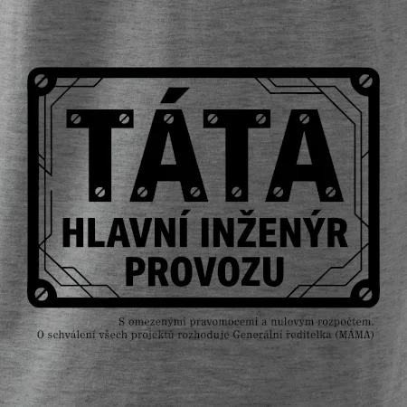 Táta hlavní inženýr provozu