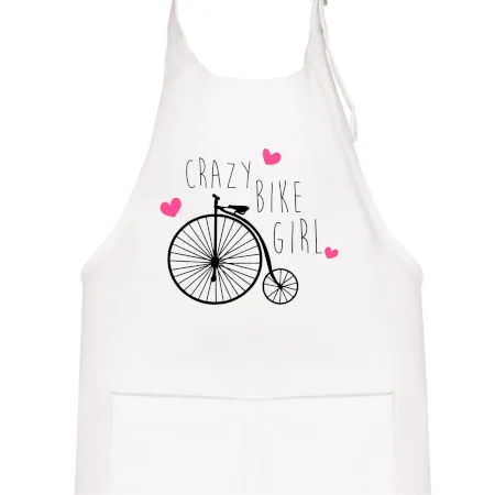 Crazy bike girl