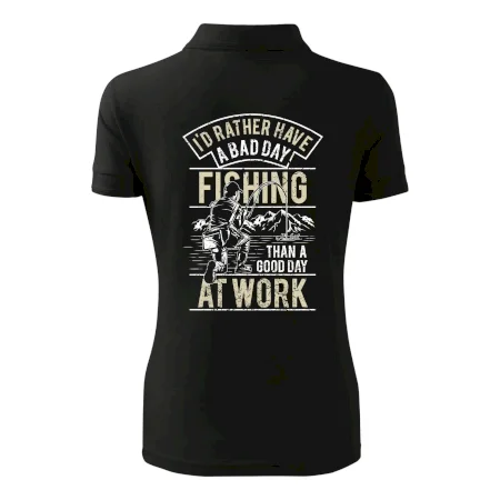 Fishing at work