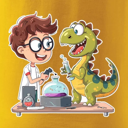 Chemik a dinosaurus - kluk / holka