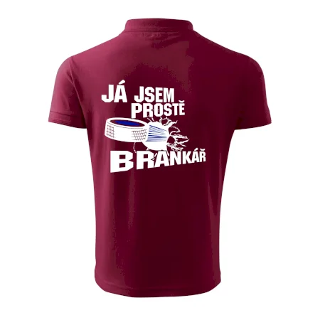 Ja jsem prostě brankář hokej