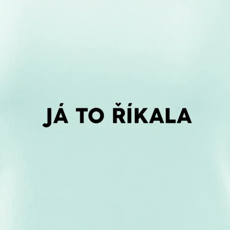 Já to říkala - tiskací