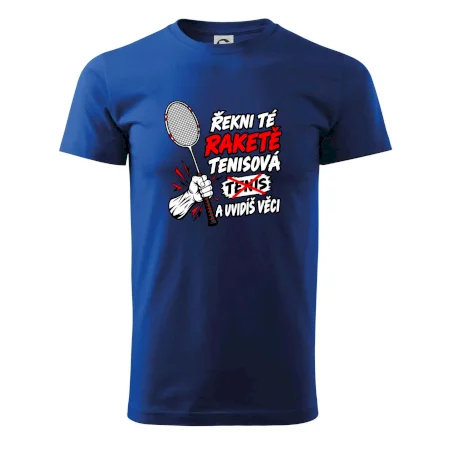 Badmintonová raketa není tenisová