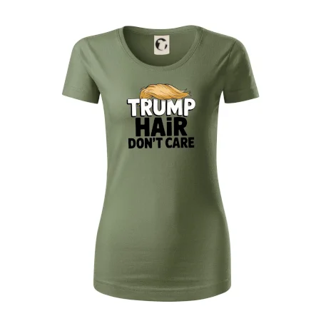 Trump hair dont care