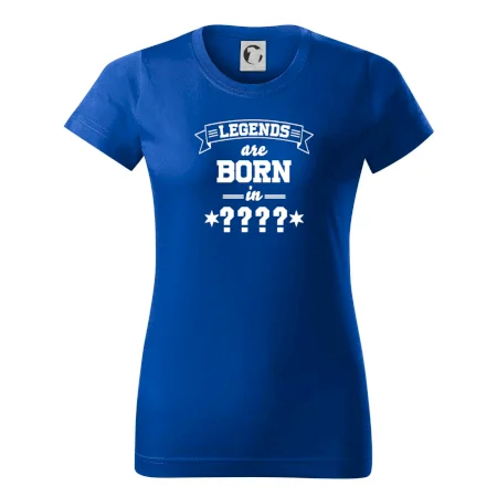 Legends are born in (tvůj měsíc narození)