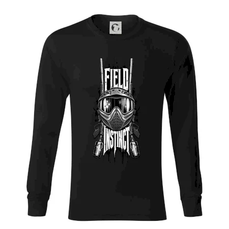 Černobílá maska field instinct paintball