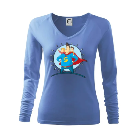 Táta superman - holka a kluk