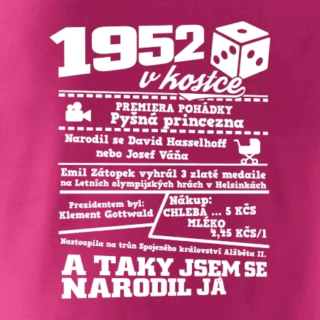 1952 v kostce