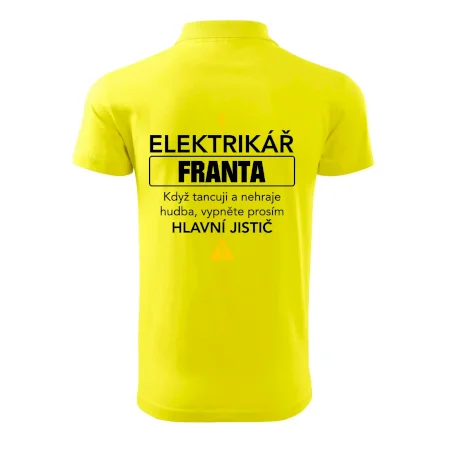 Jméno - Elektrikář - hlavní jistič