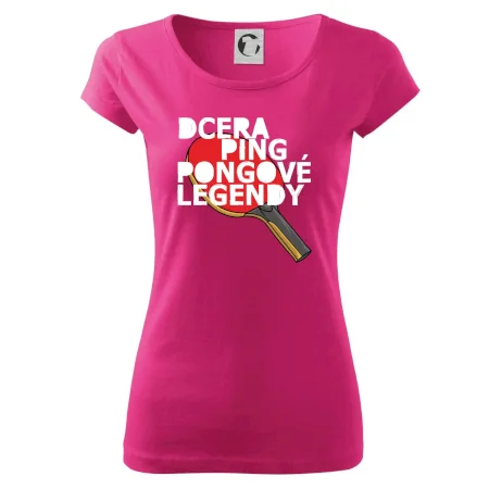 Dcera ping pongové legendy