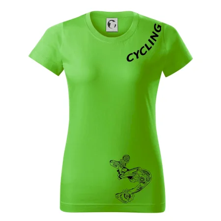 Cycling nápis šikmo
