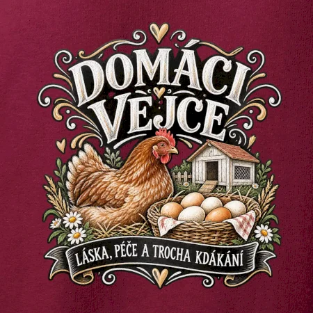 Domácí vejce z farmy