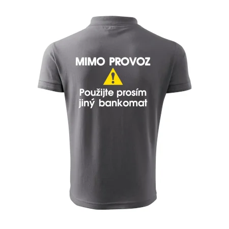 Mimo provoz - použijte jiný bankomat