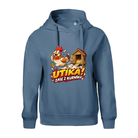 Útěk slepice z kurníku