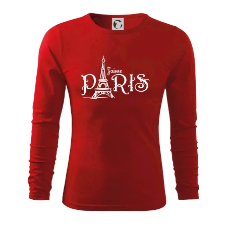 Paris nápis Eiffelovka rovný