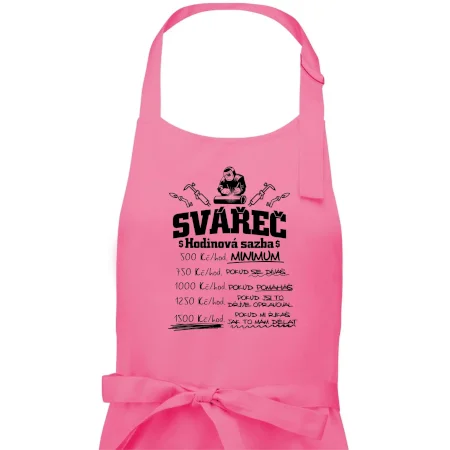 Svářeč - hodinová sazba