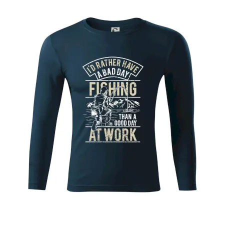 Fishing at work