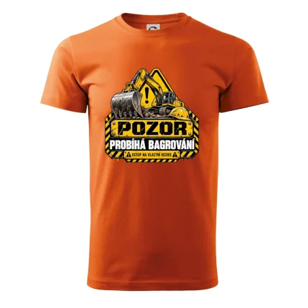 Pozor probíhá bagrování vstup na vlastní riziko