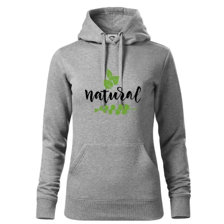 Natural - nápis v listech