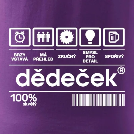 Čárový kód dědeček