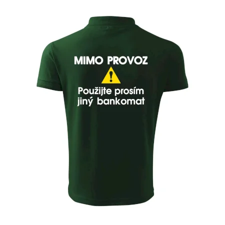Mimo provoz - použijte jiný bankomat