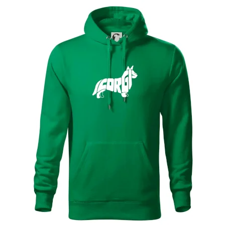 Corgi - nápis v těle
